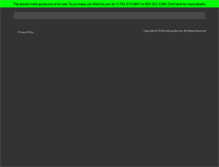 Tablet Screenshot of india-guide.com